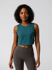 LUXMOVE™ Activewear Tank - Lake blue