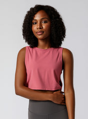 LUXMOVE™ Activewear Tank - Velvet Rose