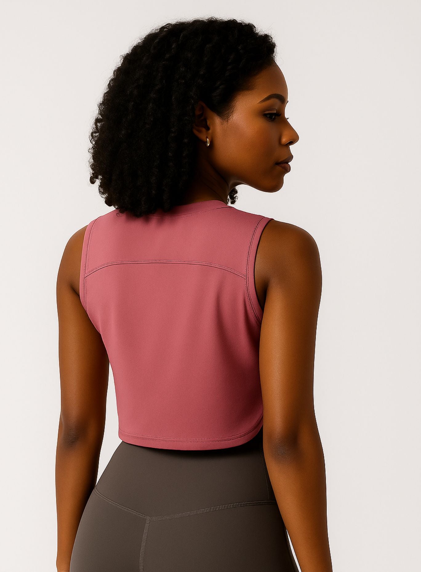 LUXMOVE™ Activewear Tank - Velvet Rose
