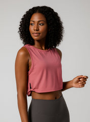 LUXMOVE™ Activewear Tank - Velvet Rose