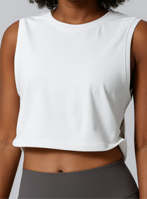 LUXMOVE™ Activewear Tank - White - VECTOR SPORTSWEAR