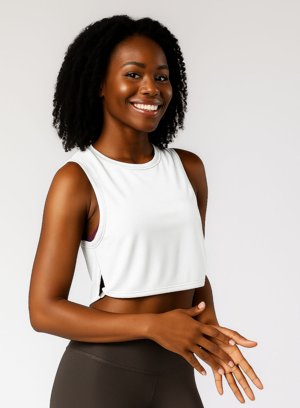 LUXMOVE™ Activewear Tank - White - VECTOR SPORTSWEAR