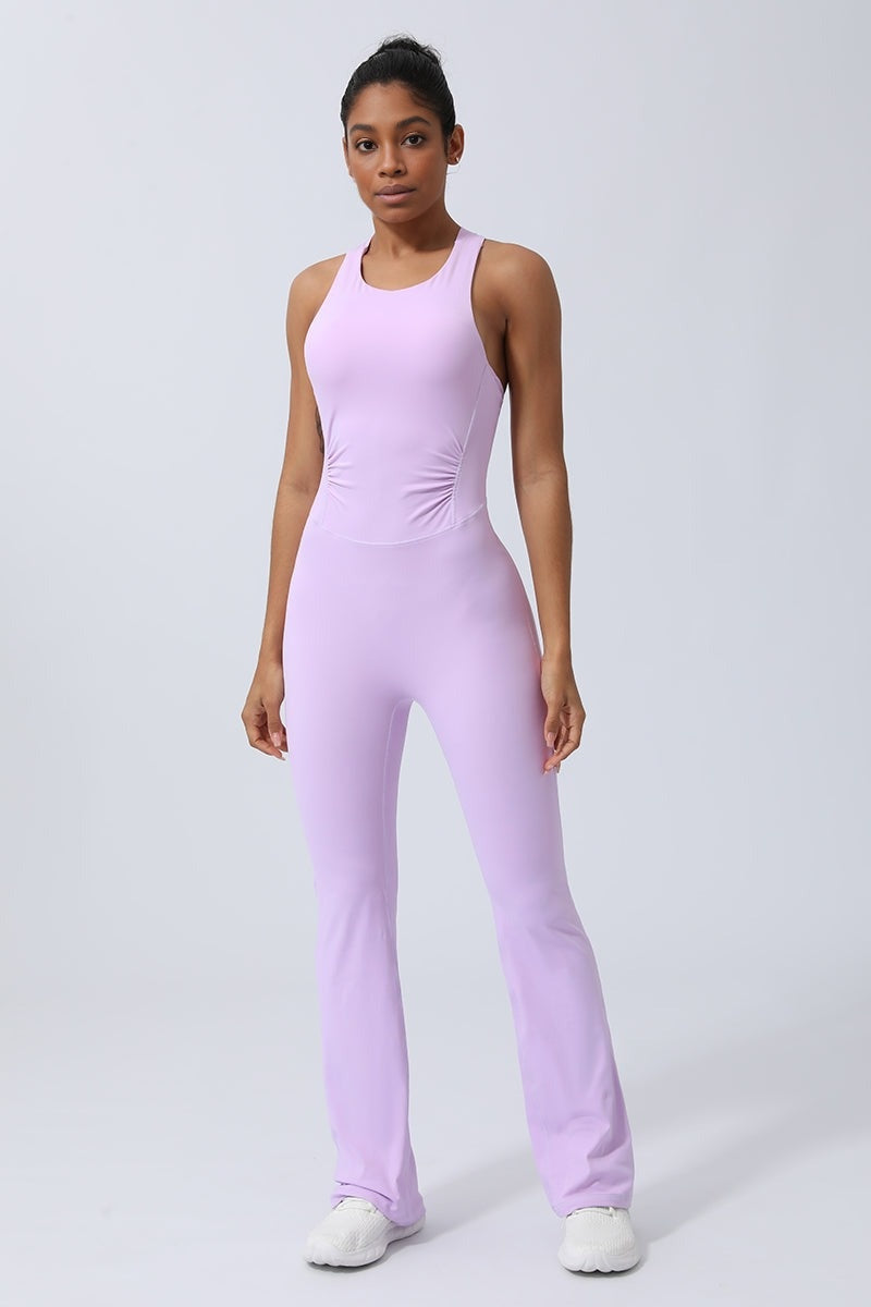 NORSE - VibeFlex Yoga Jumpsuit - Pink Purple