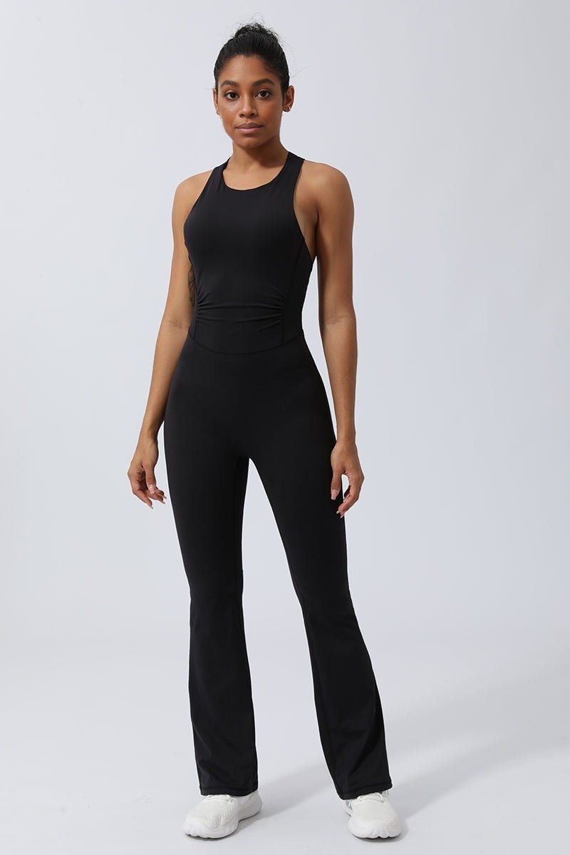 NORSE - VibeFlex Yoga Jumpsuit - Black - VECTOR SPORTSWEAR