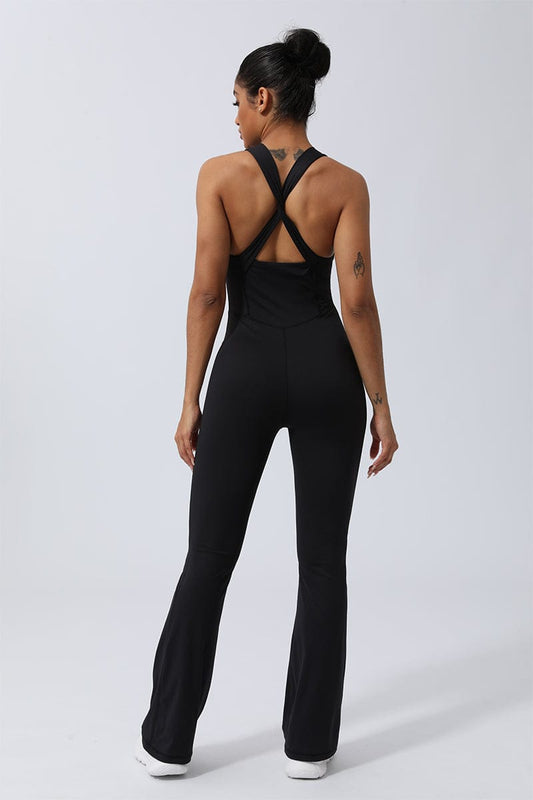 NORSE - VibeFlex Yoga Jumpsuit - Black - VECTOR SPORTSWEAR