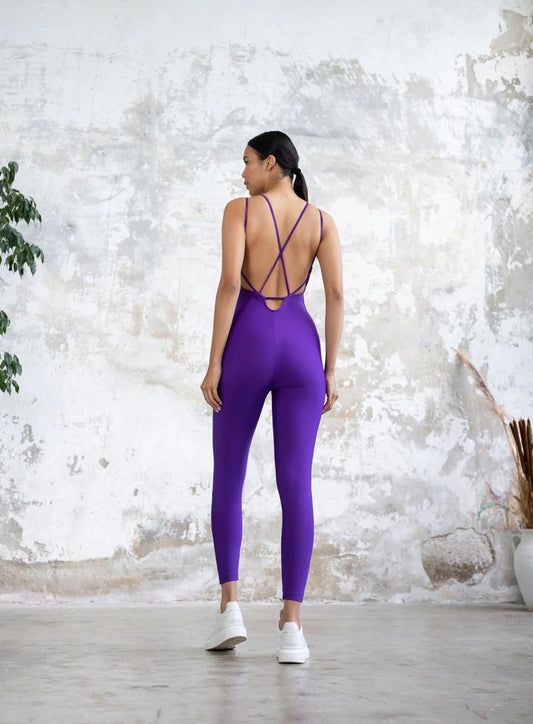 NORSE - YOGA JUMPSUIT - PURPLE - VECTOR SPORTSWEAR