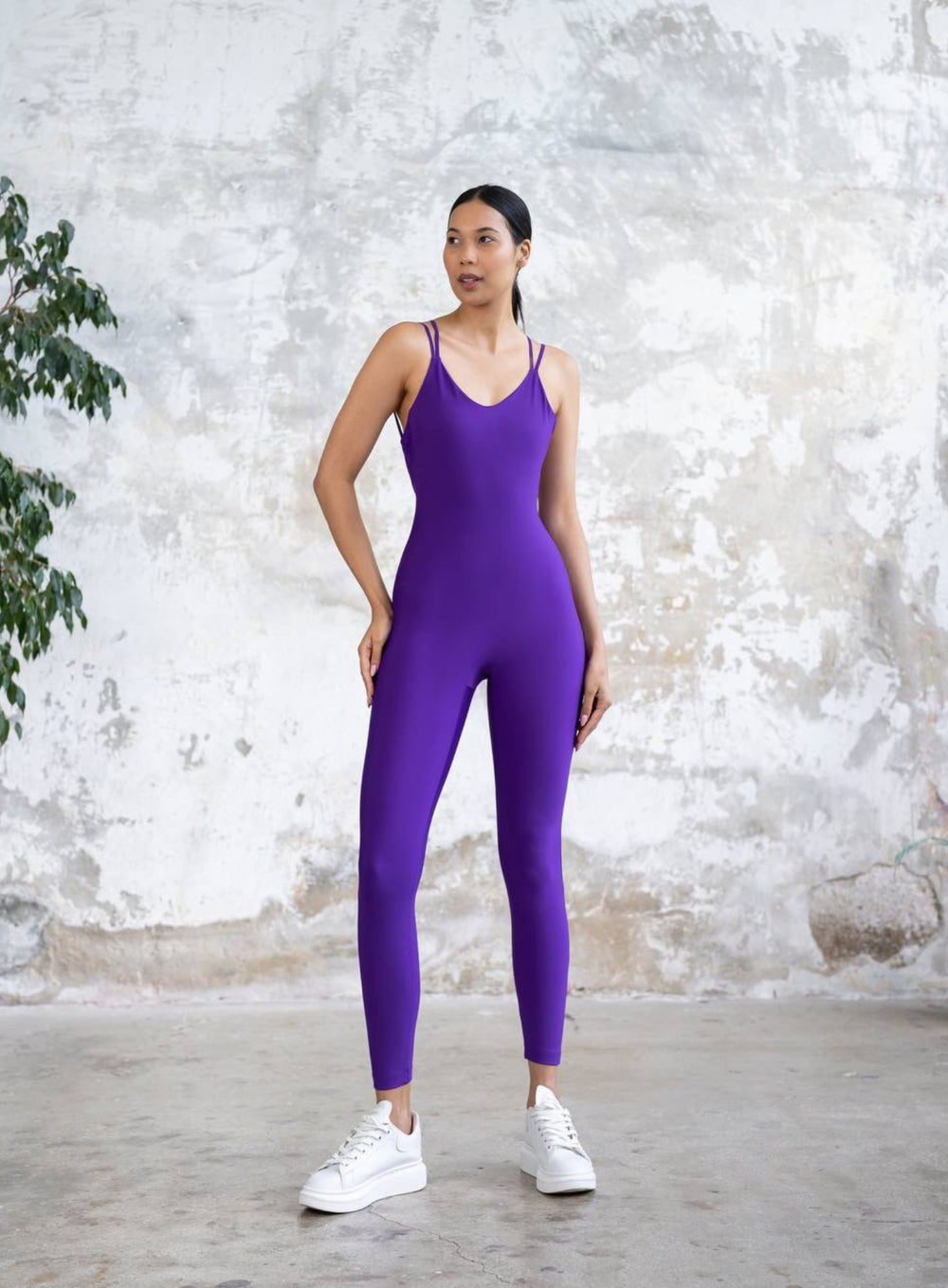 NORSE - YOGA JUMPSUIT - PURPLE - VECTOR SPORTSWEAR