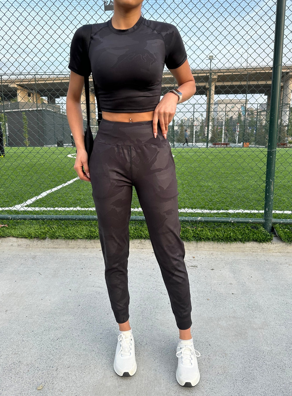 ONYX - Extra Soft Camouflage Jogger - Black - VECTOR SPORTSWEAR