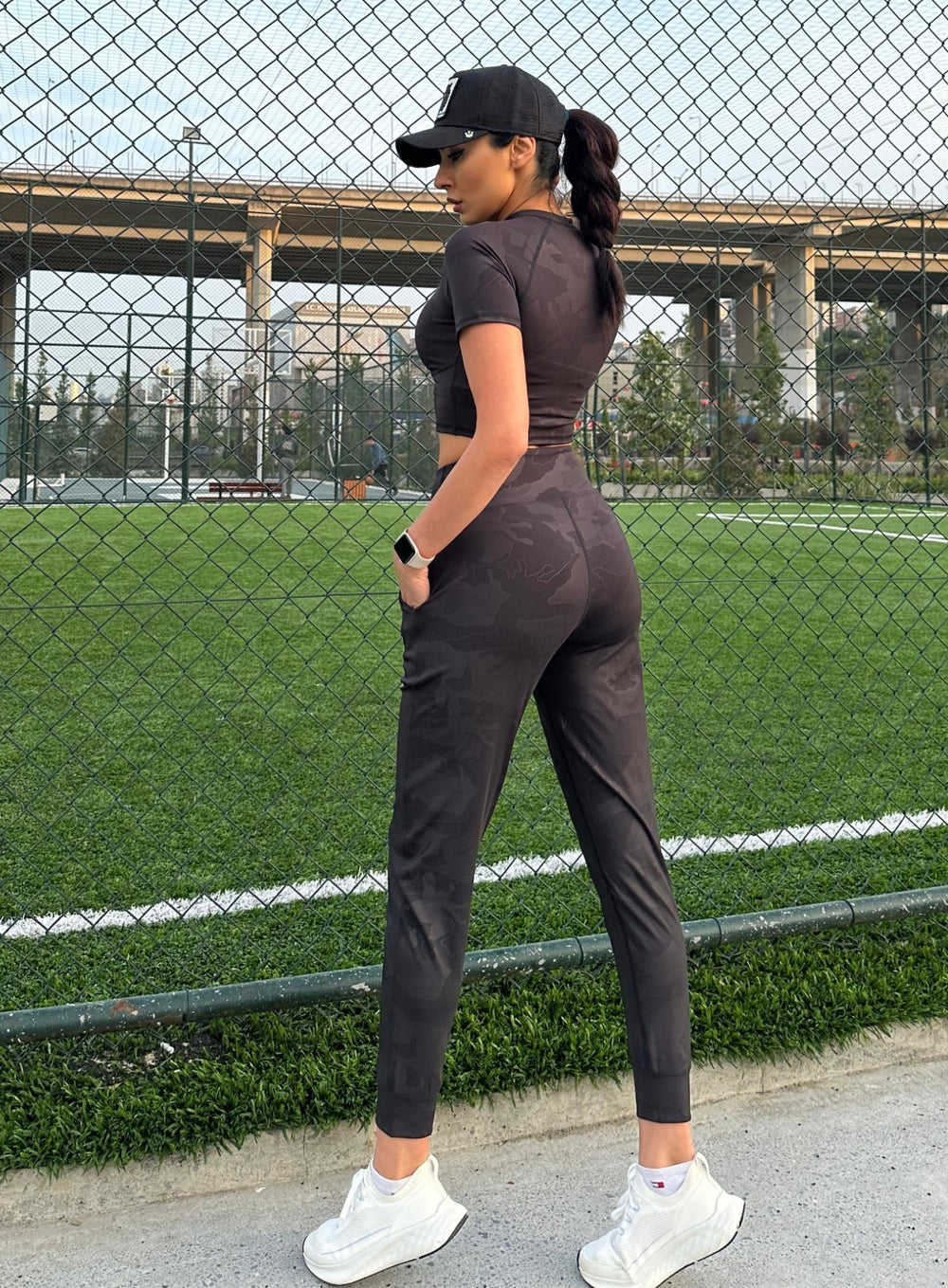 ONYX - Extra Soft Camouflage Jogger - Black - VECTOR SPORTSWEAR