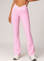 PowerCurve™ V - Cross Waist Legging Pink - VECTOR SPORTSWEAR