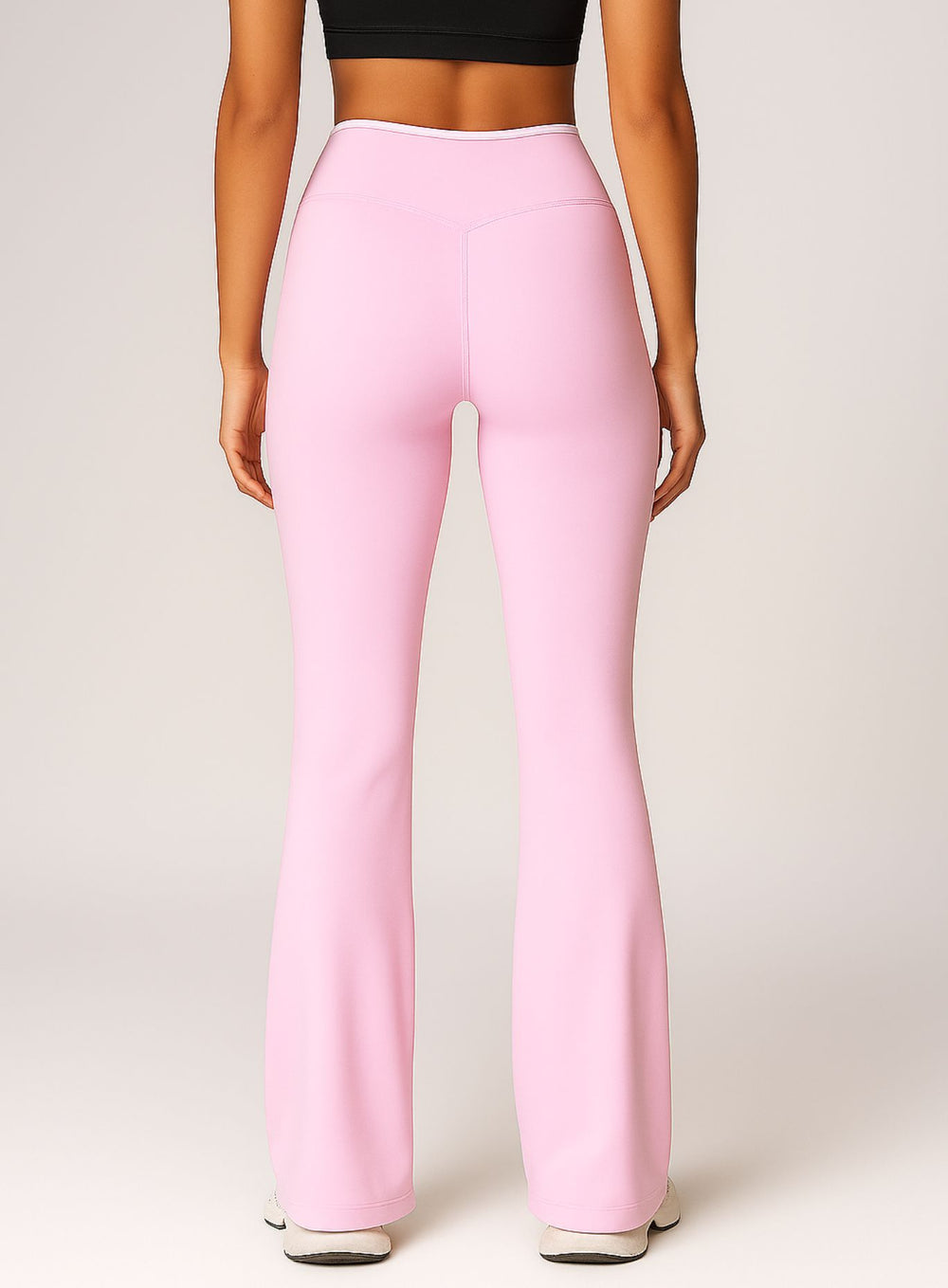 PowerCurve™ V - Cross Waist Legging Pink - VECTOR SPORTSWEAR