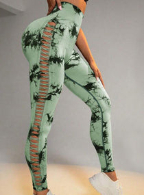 RIFT™ Tie-Dye Scrunch Leggings - Green