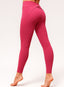 SculptCore Crossover Leggings - Rose Red - VECTOR SPORTSWEAR