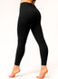 SculptCore Crossover Leggings - Black - VECTOR SPORTSWEAR