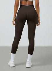 SculptCurve - HydraFit Seamless Legging - Brown