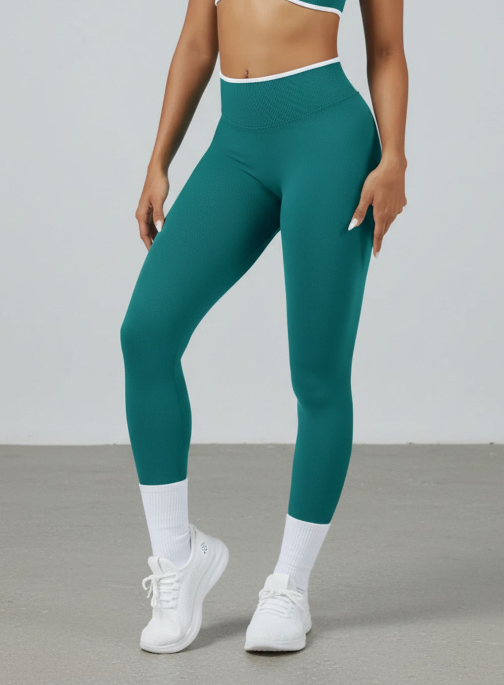 SculptCurve - HydraFit Seamless Legging - Green - VECTOR SPORTSWEAR