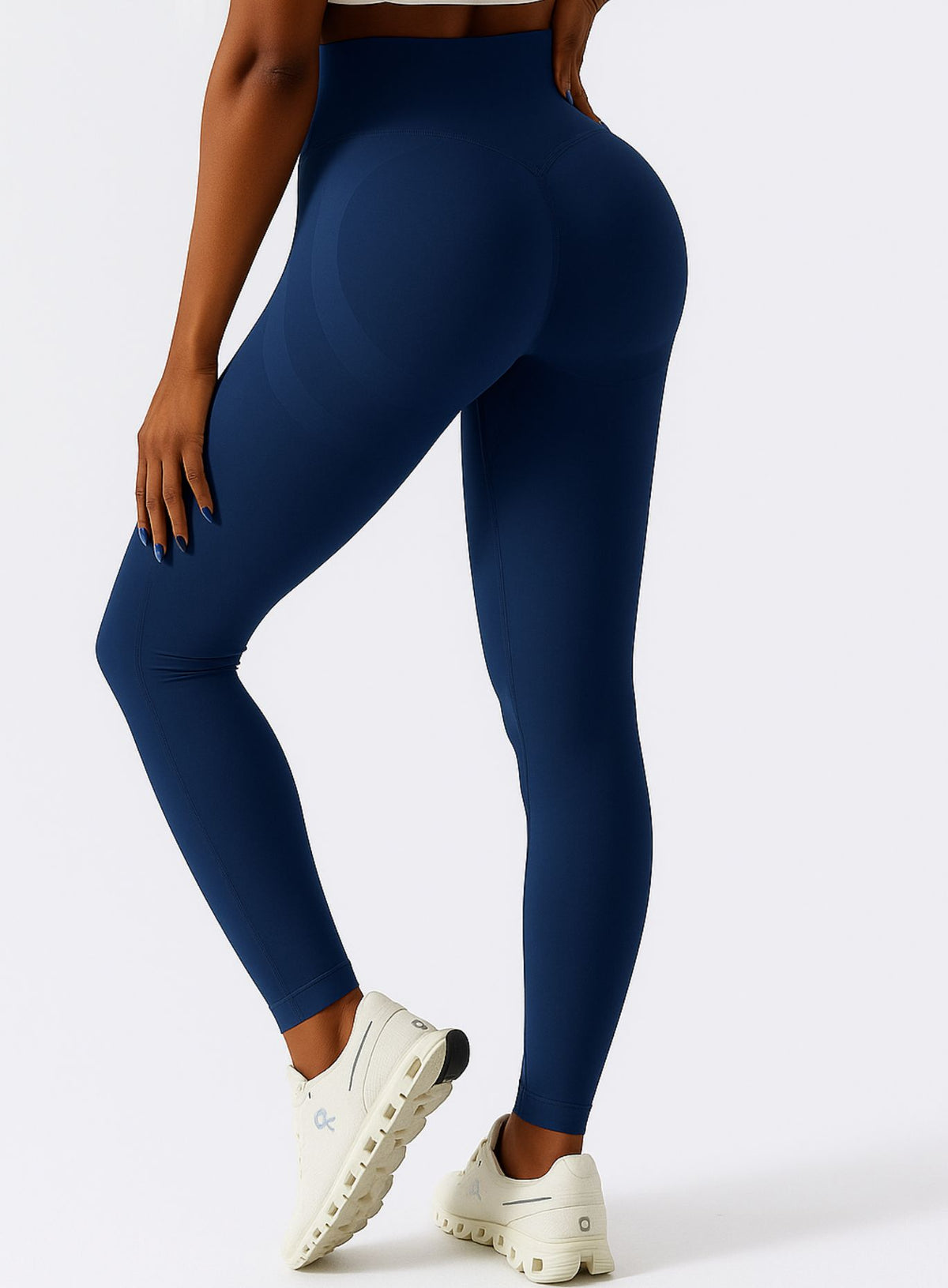 SculptCurve - HydraFit Seamless Legging - Dark Blue