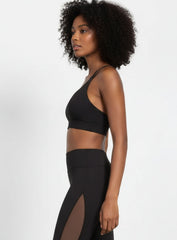 Shockproof Fitness Bra - Black