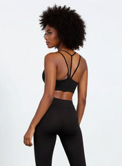 Shockproof Fitness Bra - Black