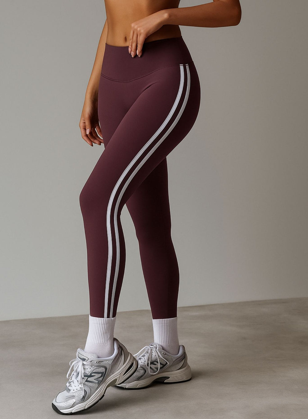 Streamline ProFit Tights - Damson - VECTOR SPORTSWEAR