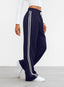 Streetwear Wide Leg Sweatpants - Navy Blue - VECTOR SPORTSWEAR