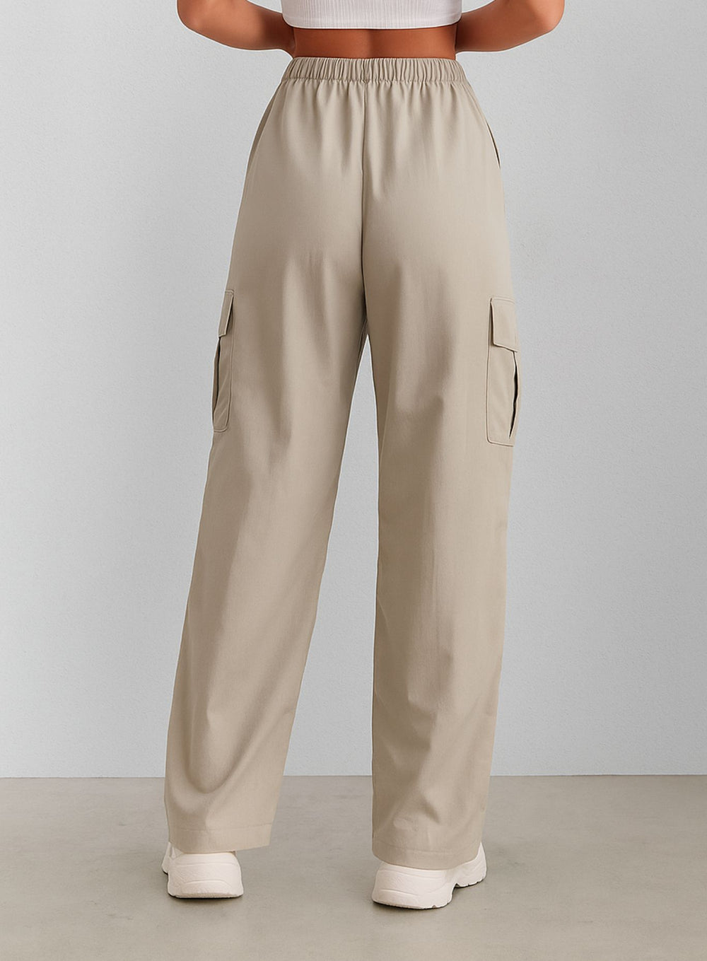UrbanEase Cargo Pants - Light Beige - VECTOR SPORTSWEAR