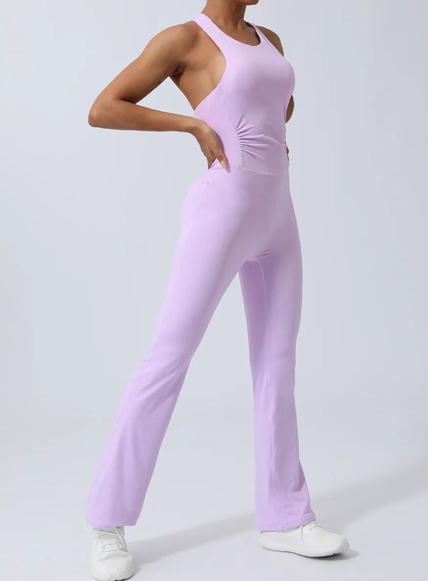 NORSE - VibeFlex Yoga Jumpsuit - Pink Purple