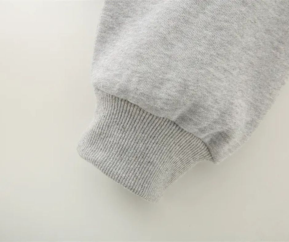 The Essential Pleated Knit Sweater - Gray - VECTOR SPORTSWEAR
