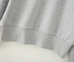 The Essential Pleated Knit Sweater - Gray