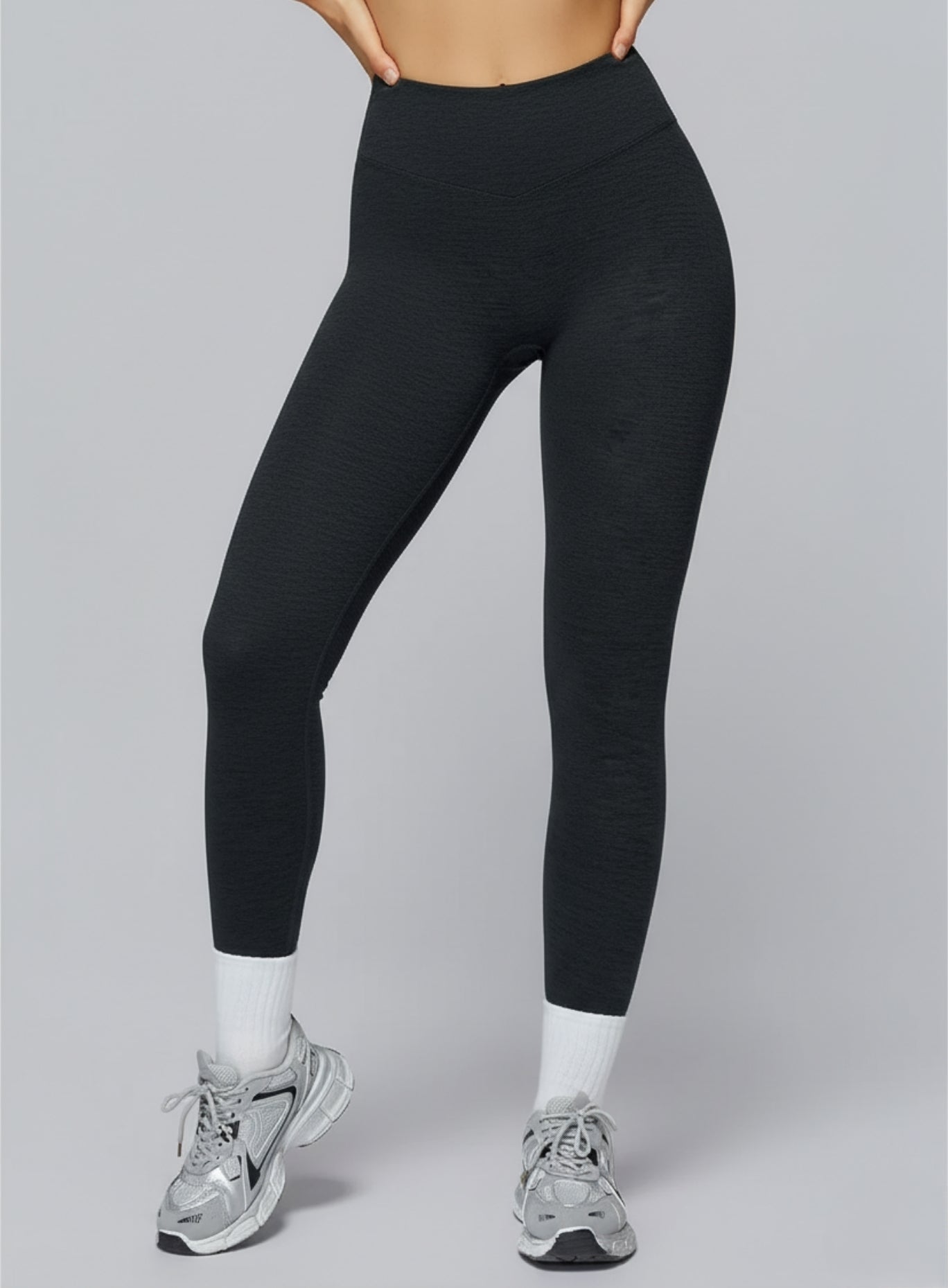 Women's CloudSense brushed seamless high-waist leggings in soft sculpt fit for gym and yoga | Vectorsportswear