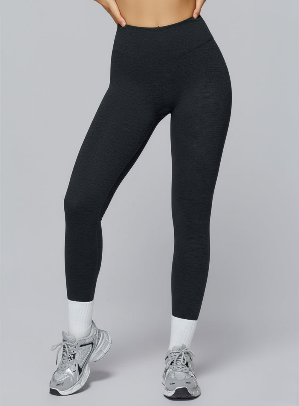 Women's CloudSense brushed seamless high-waist leggings in soft sculpt fit for gym and yoga | Vectorsportswear