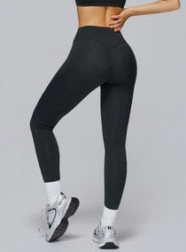 Women's CloudSense brushed seamless high-waist leggings in soft sculpt fit for gym and yoga | Vectorsportswear