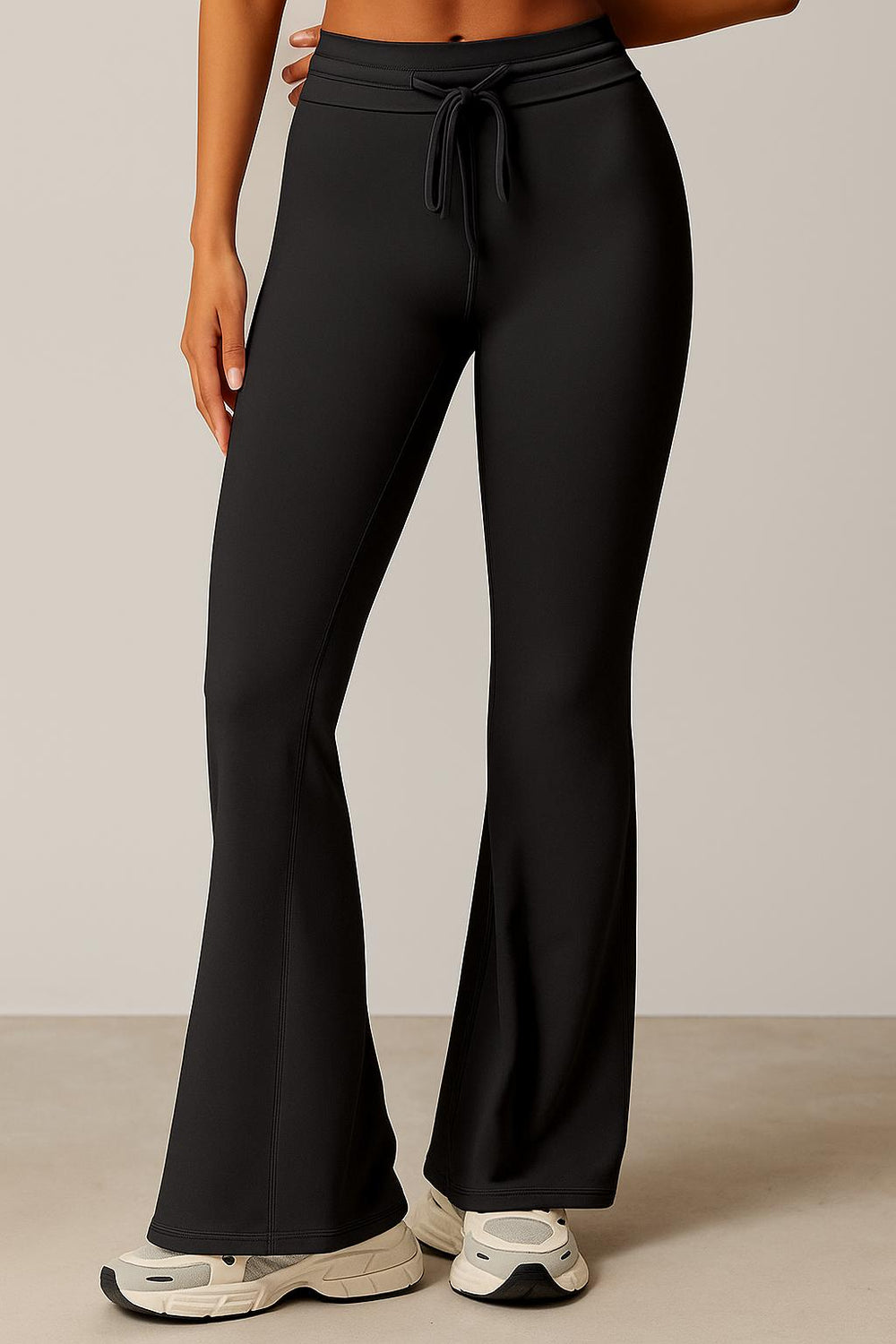 CloudSense Wide Leg Legging - Black - VECTOR SPORTSWEAR