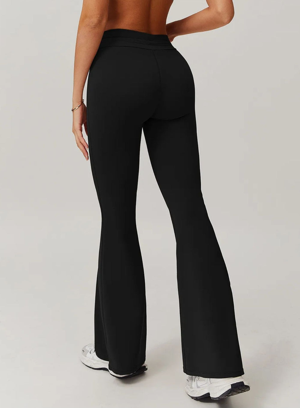 CloudSense Wide Leg Legging - Black - VECTOR SPORTSWEAR