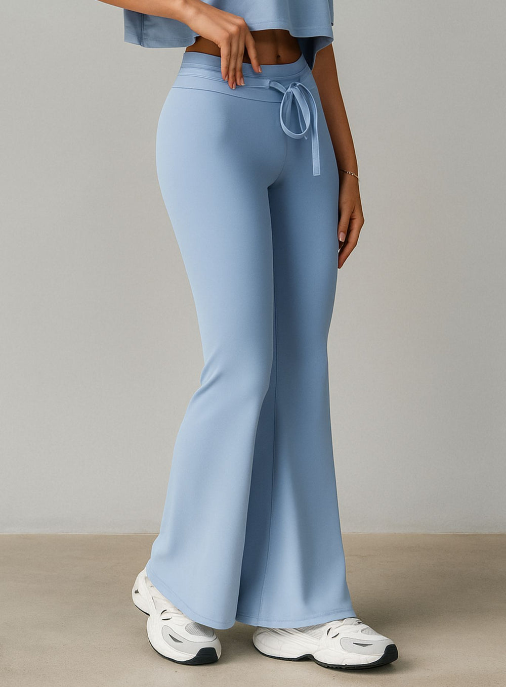 CloudSense Wide Leg Legging - Gray Blue - VECTOR SPORTSWEAR