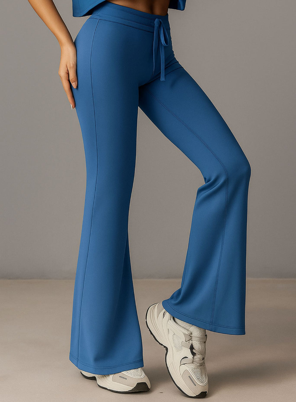CloudSense Wide Leg Legging - Night Sky Blue - VECTOR SPORTSWEAR