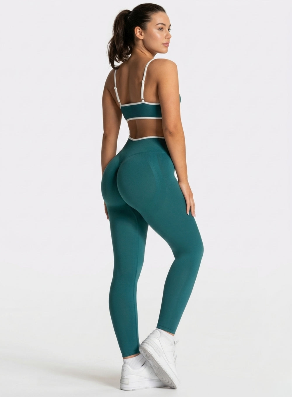 SculptCurve - HydraFit Seamless Legging - Green - VECTOR SPORTSWEAR
