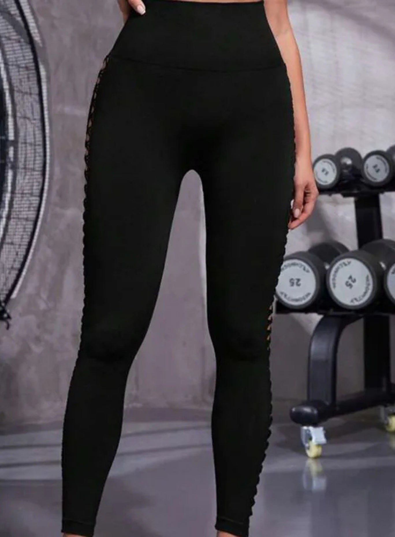 RIFT™ Tie-Dye Scrunch Leggings - Black