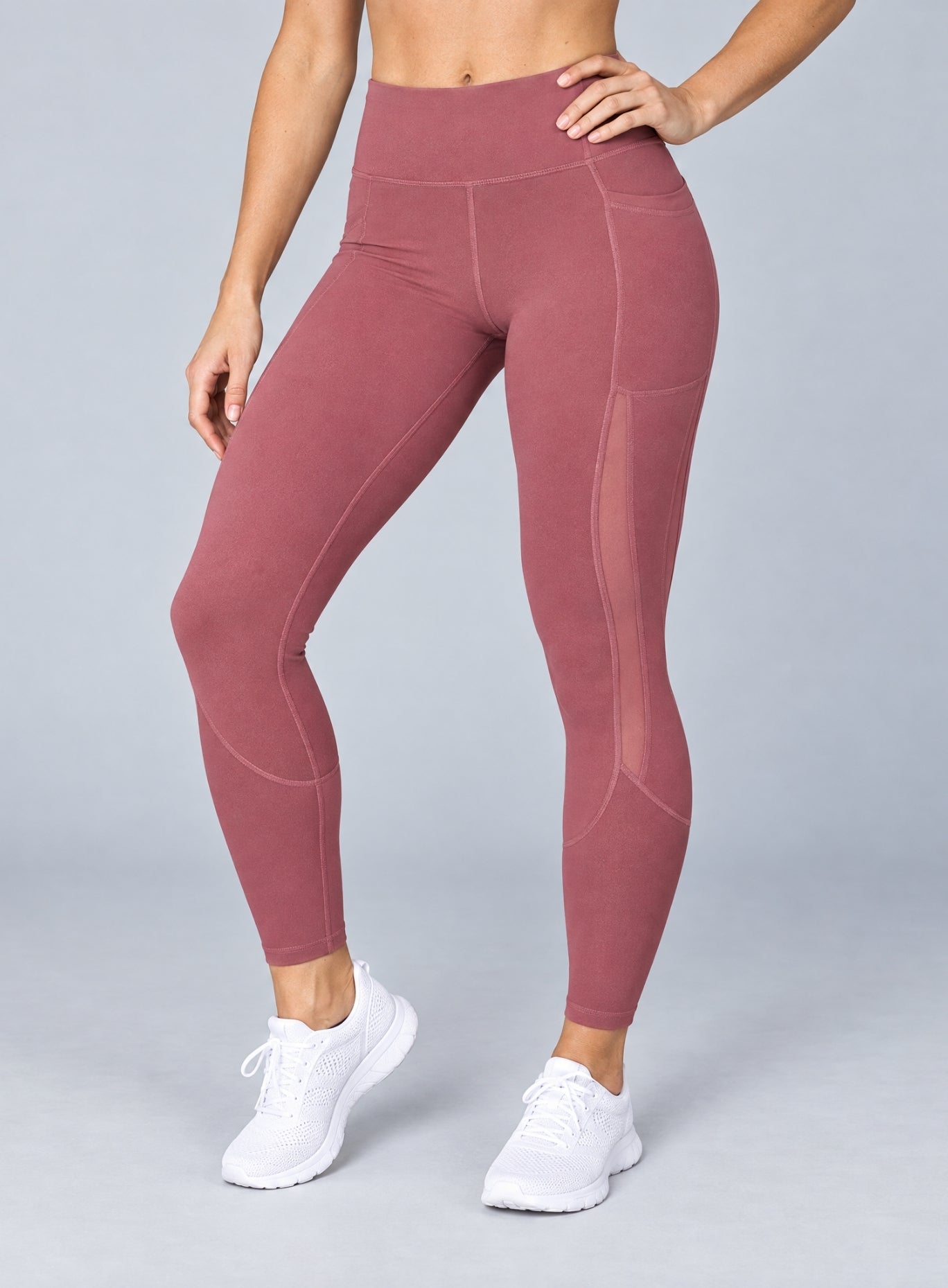 AirCore™ Mesh Pocket Leggings - Dusty Rose
