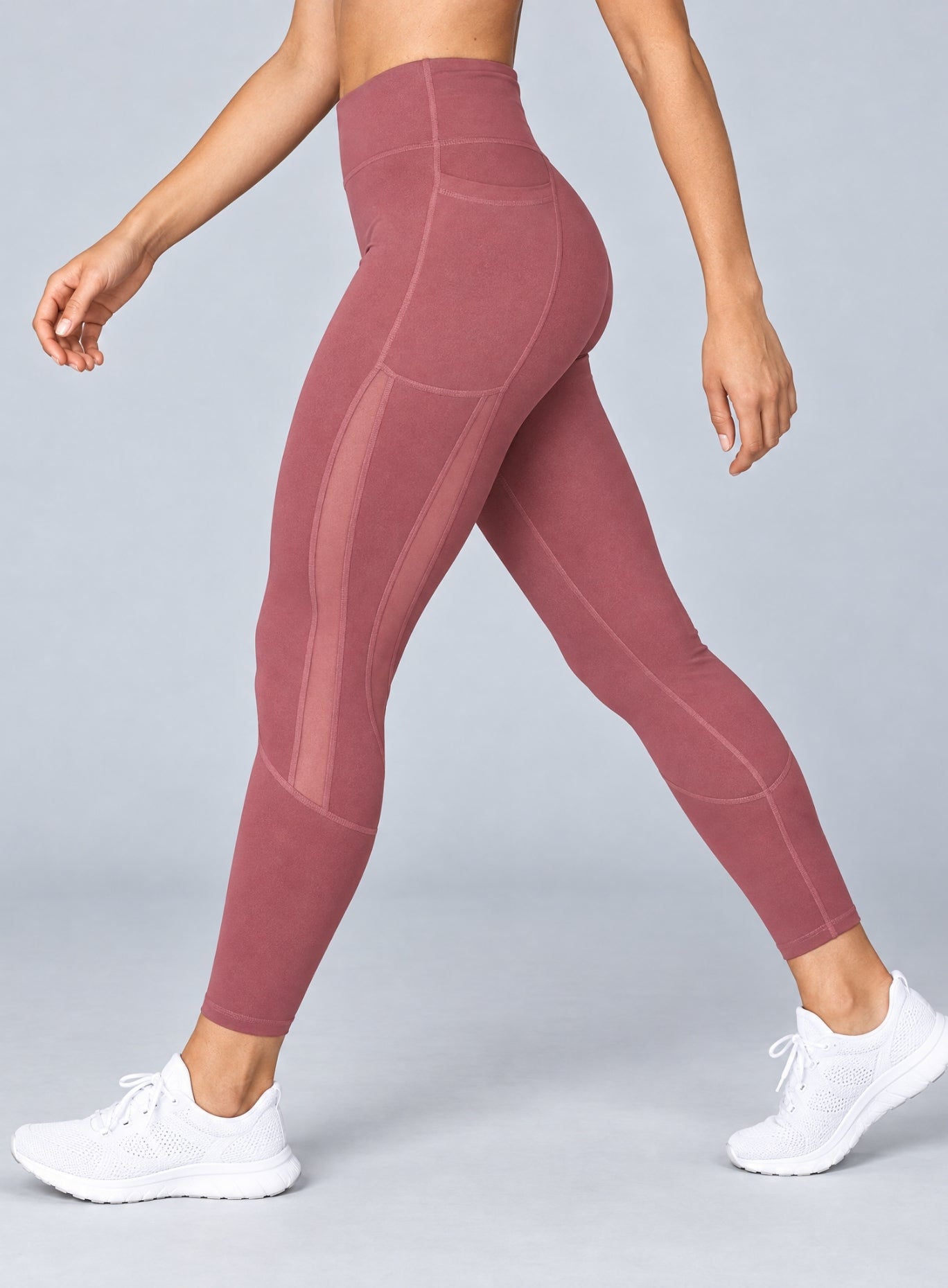 AirCore™ Mesh Pocket Leggings - Dusty Rose