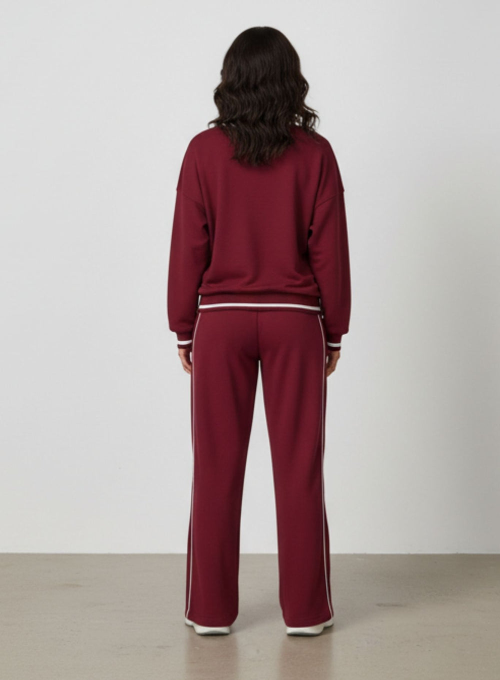 vector sportswear - Women’s casual loose fit sweater pullover