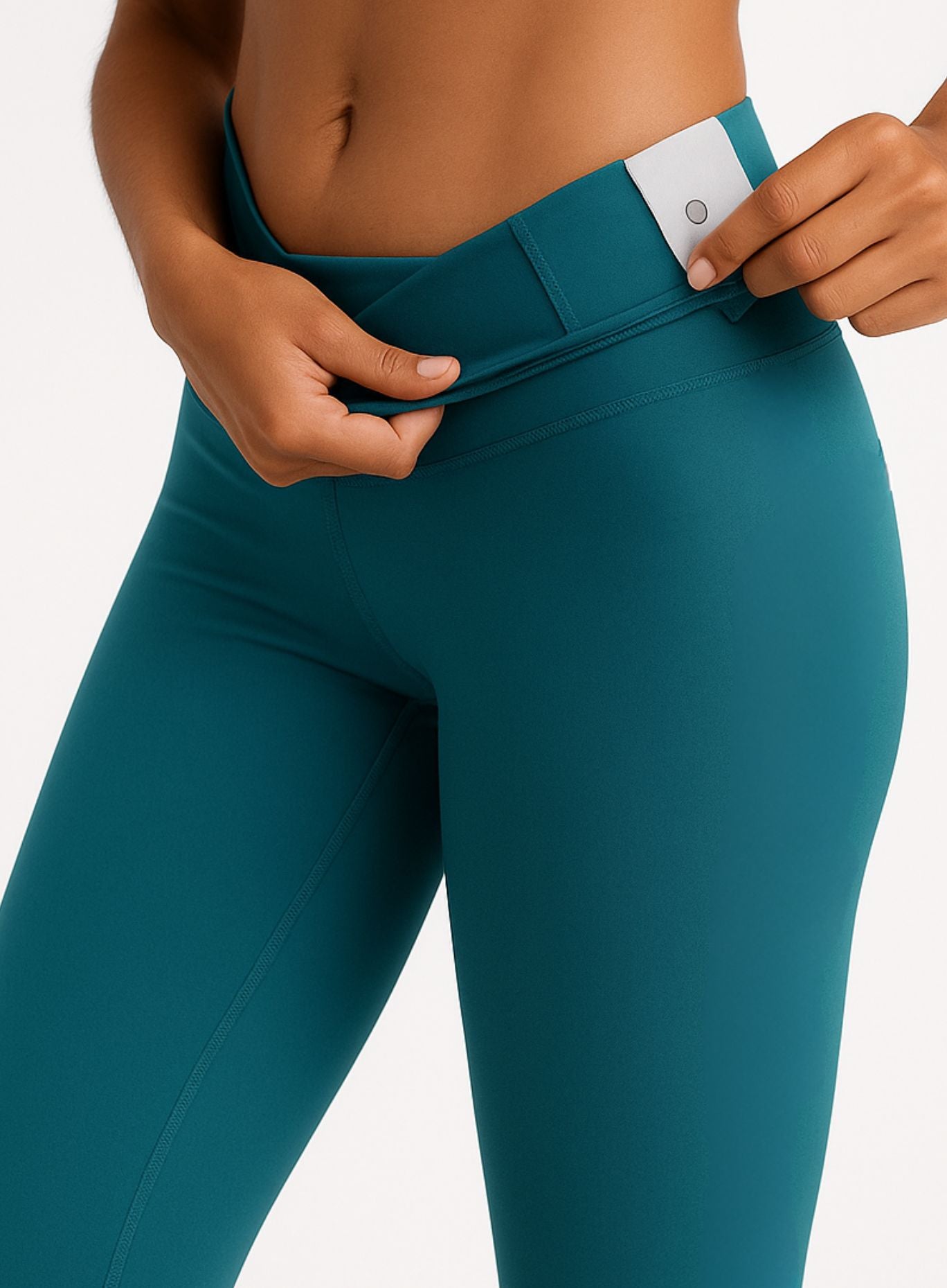 Bandage Fitness Legging - Petroleum Blue