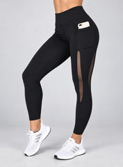 AirCore™ Mesh Pocket Leggings - Black