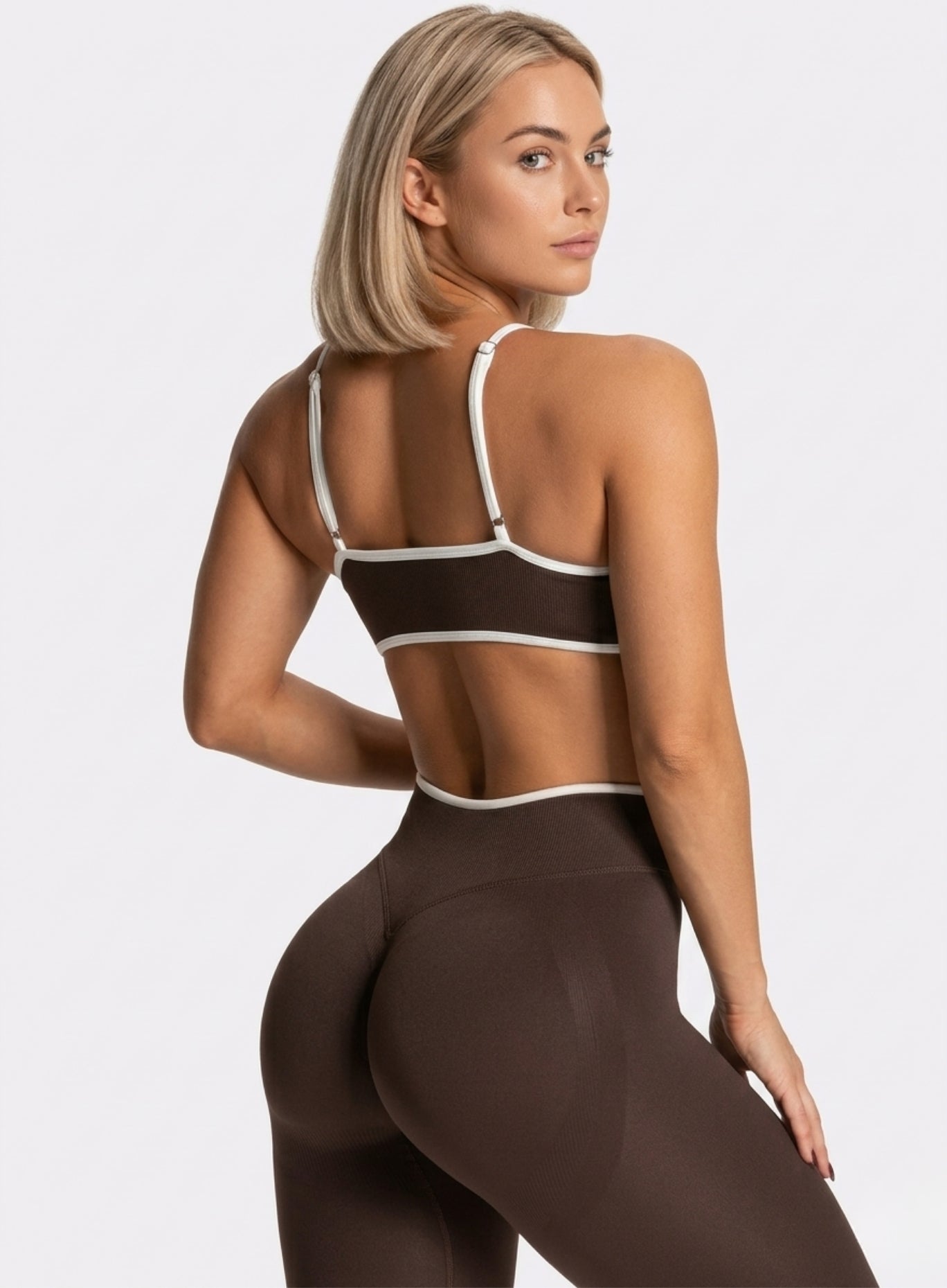 Athletica Sports Bra - Brown - VECTOR SPORTSWEAR