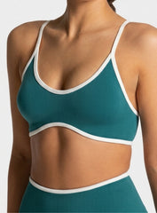 Athletica Sports Bra - Green - VECTOR SPORTSWEAR