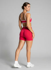 Athletica™ Leopard Sports Bra – Berry