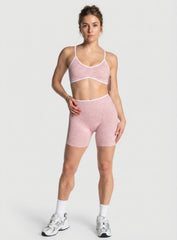 Athletica™ Leopard Sports Bra – Pink