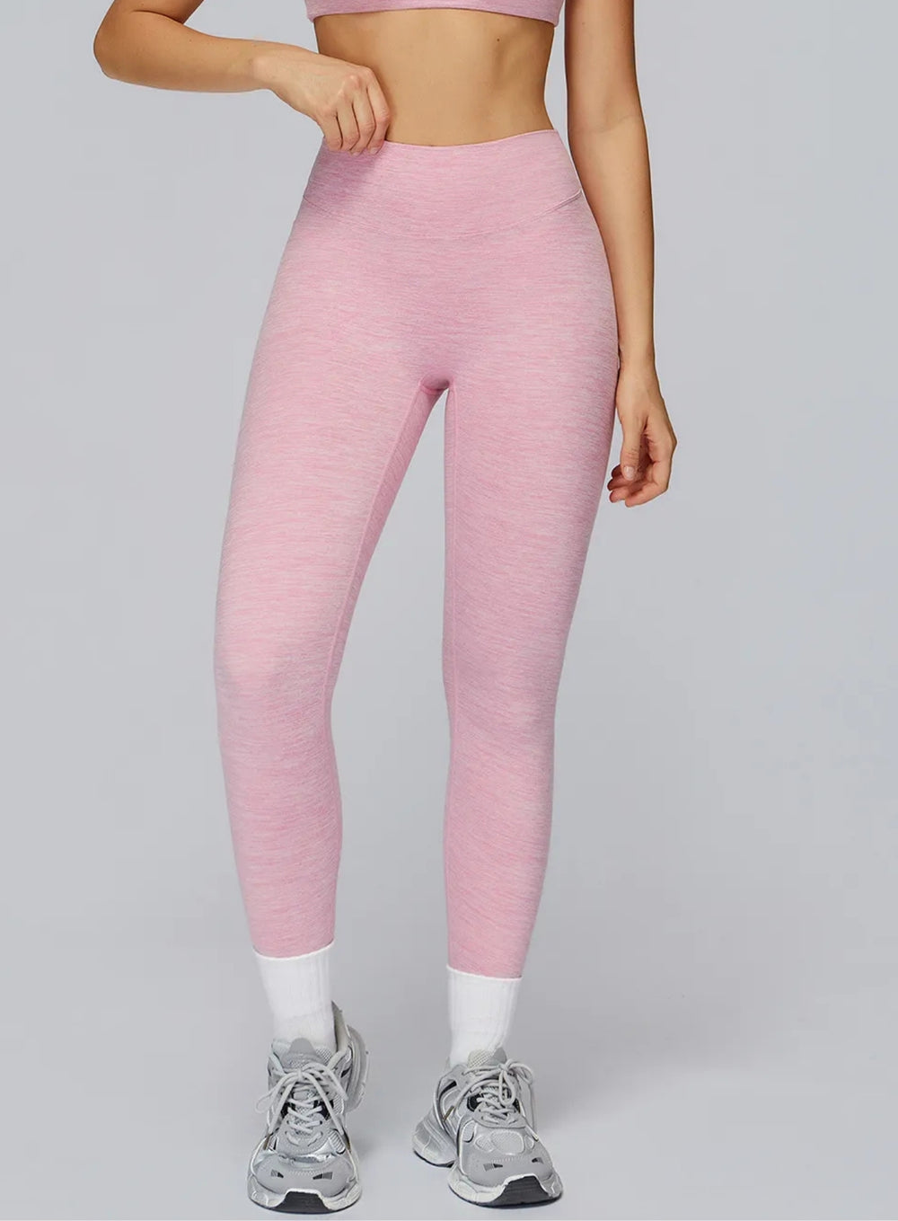 Women's CloudSense brushed seamless high-waist leggings in soft sculpt fit for gym and yoga | Vectorsportswear