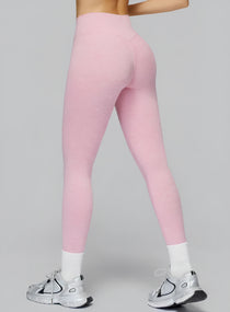 Women's seamless brushed high-waisted leggings with sculpt fit, designed for training and yoga | Vectorsportswear
