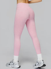 Women's seamless brushed high-waisted leggings with sculpt fit, designed for training and yoga | Vectorsportswear